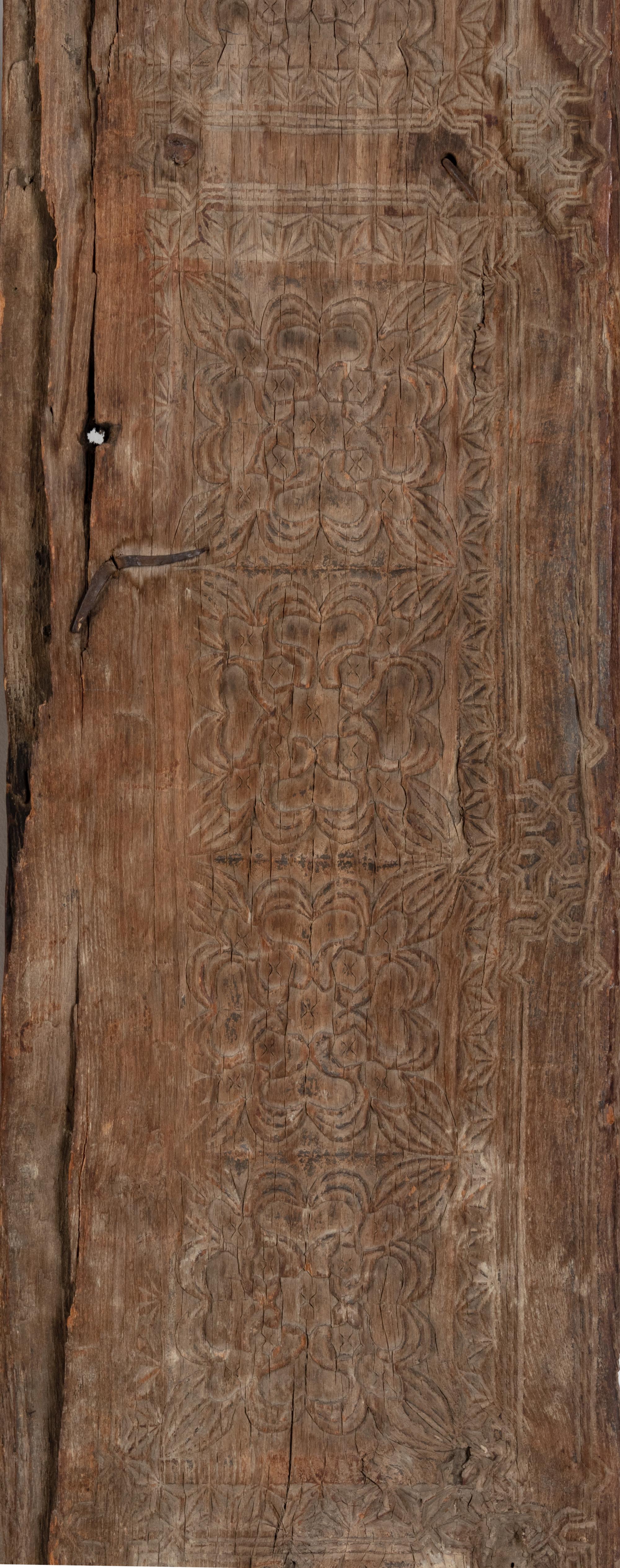 Two Persian Door Panels