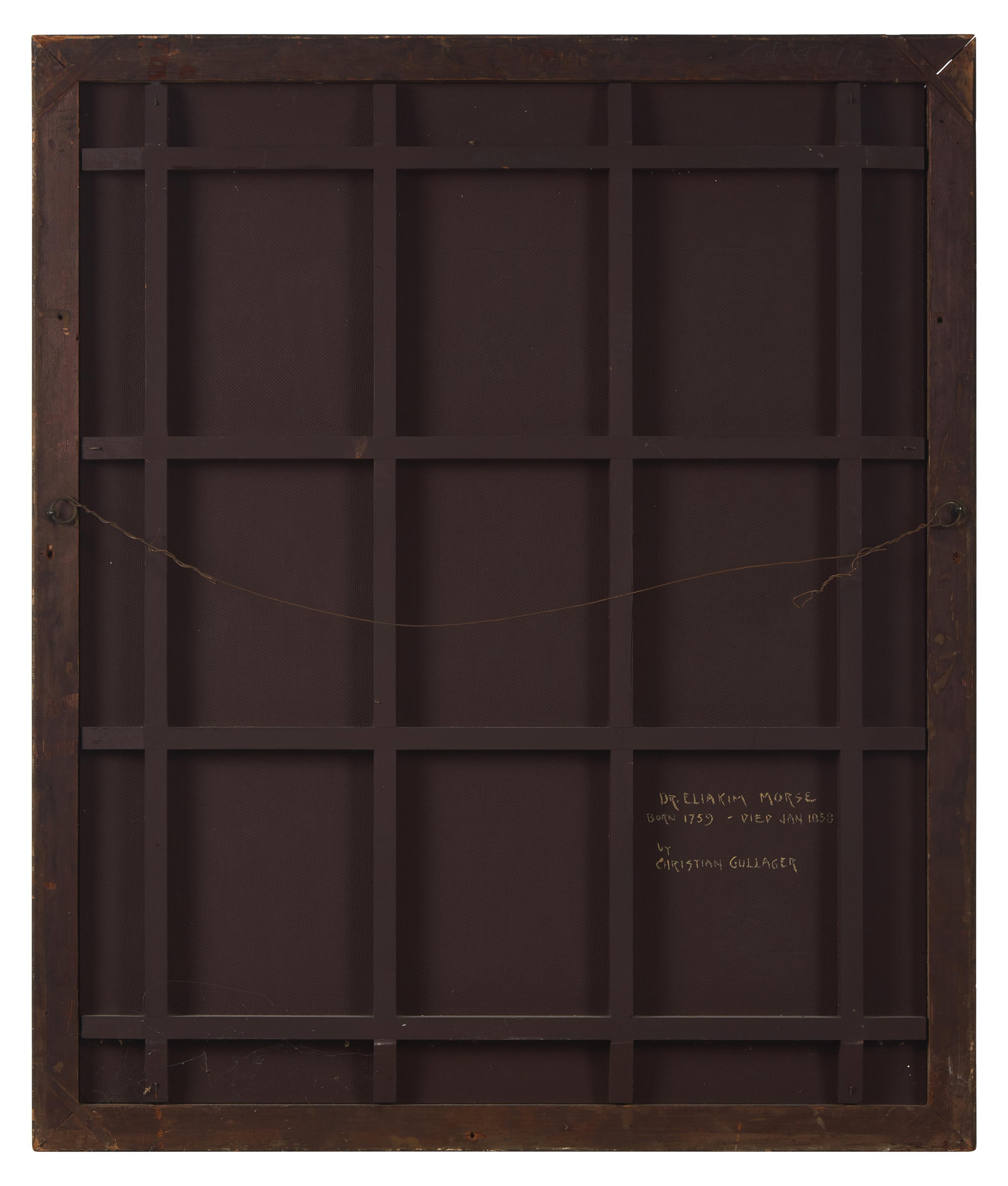 Attributed to Christian Gullager (1759-1826) and John Johnston (1753-1818), Three Family Portraits: Reverend Ebenezer Morse (1718-1802), Dr. Eliakim Morse (1759-1858), and Mary (Eddy) Morse (1767-1860)