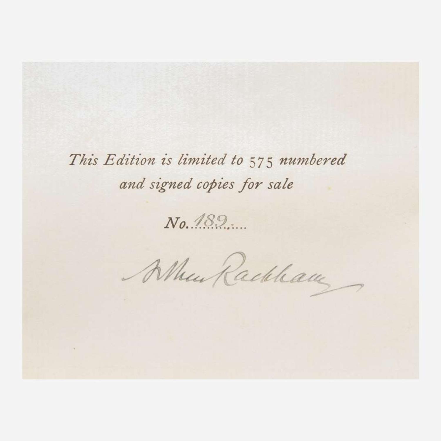 [Children's & Illustrated] [Rackham, Arthur] Some British Ballads