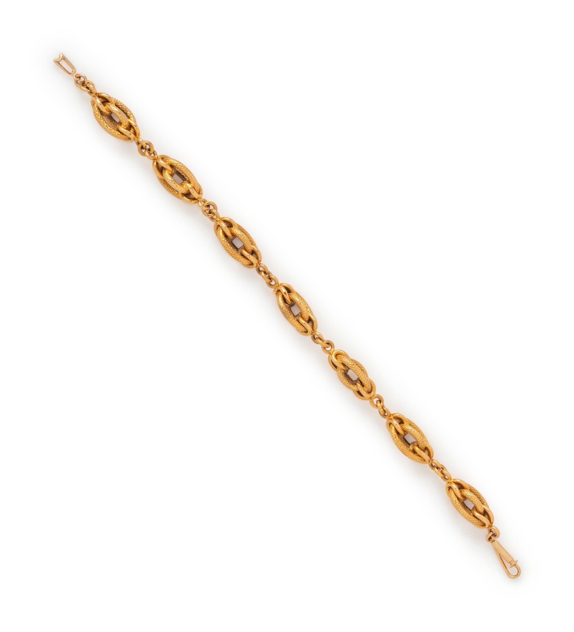 YELLOW GOLD BRACELET