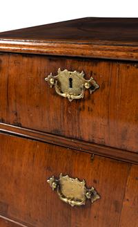 A George II Walnut and Marquetry Chest of Drawers
