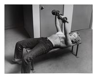 Philippe Halsman (1906-1979) Marilyn Monroe Lifting Weights, 1952