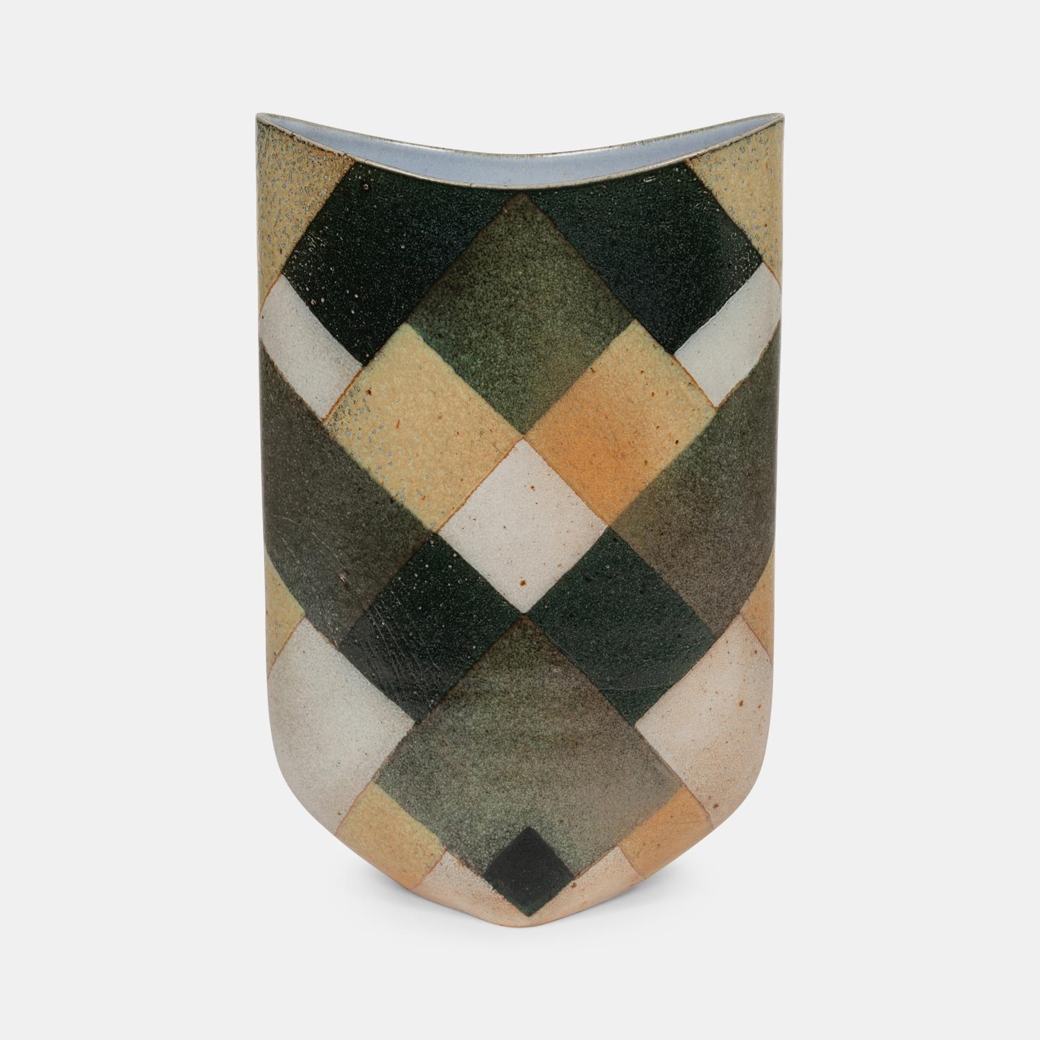 Tall Flattened Vase, 1985