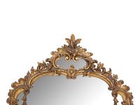 A Louis XV Style Giltwood Mirror