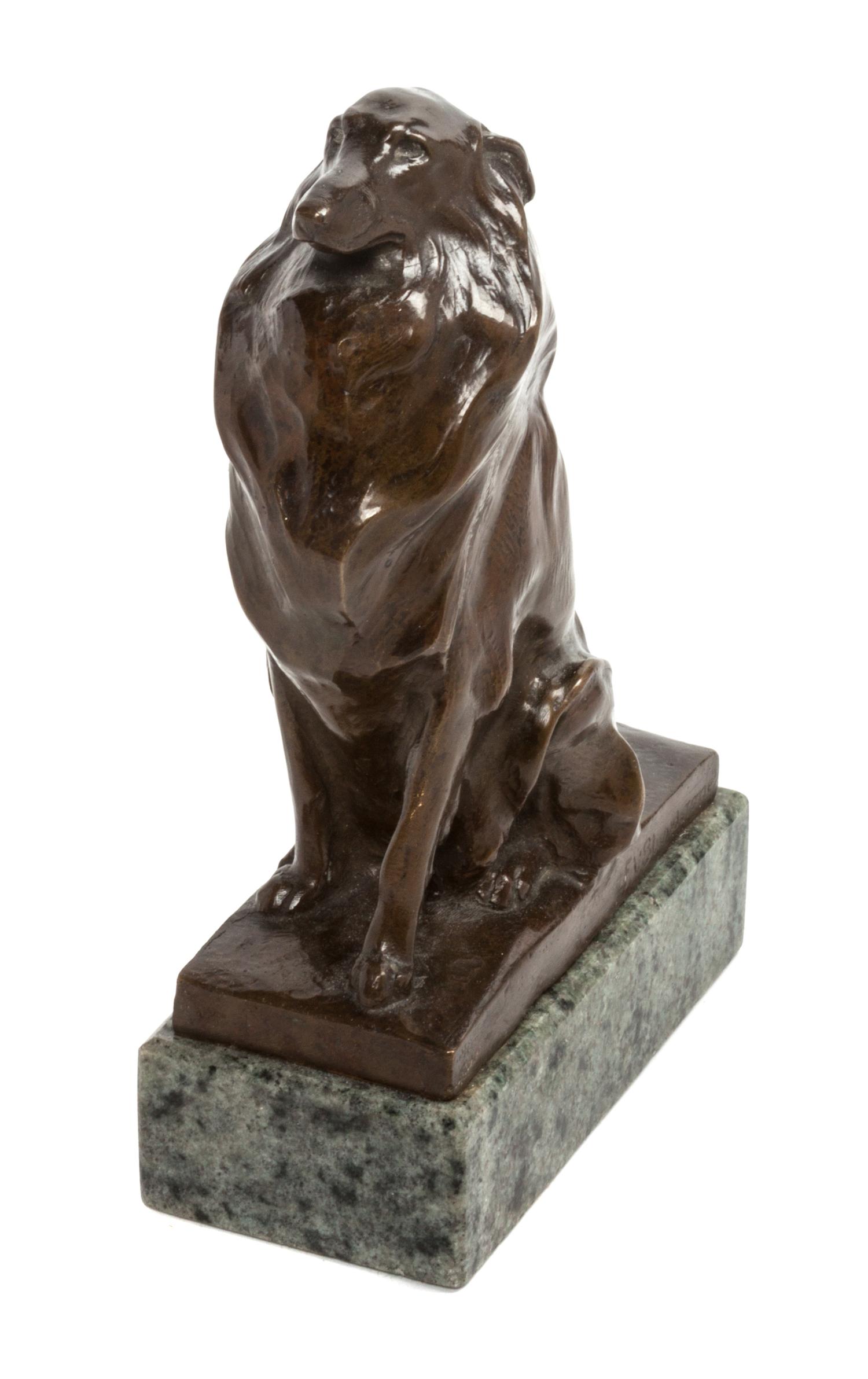 A British Bronze Figure Height 7 inches. — Ferdinand Victor Blundstone (1882-1951)