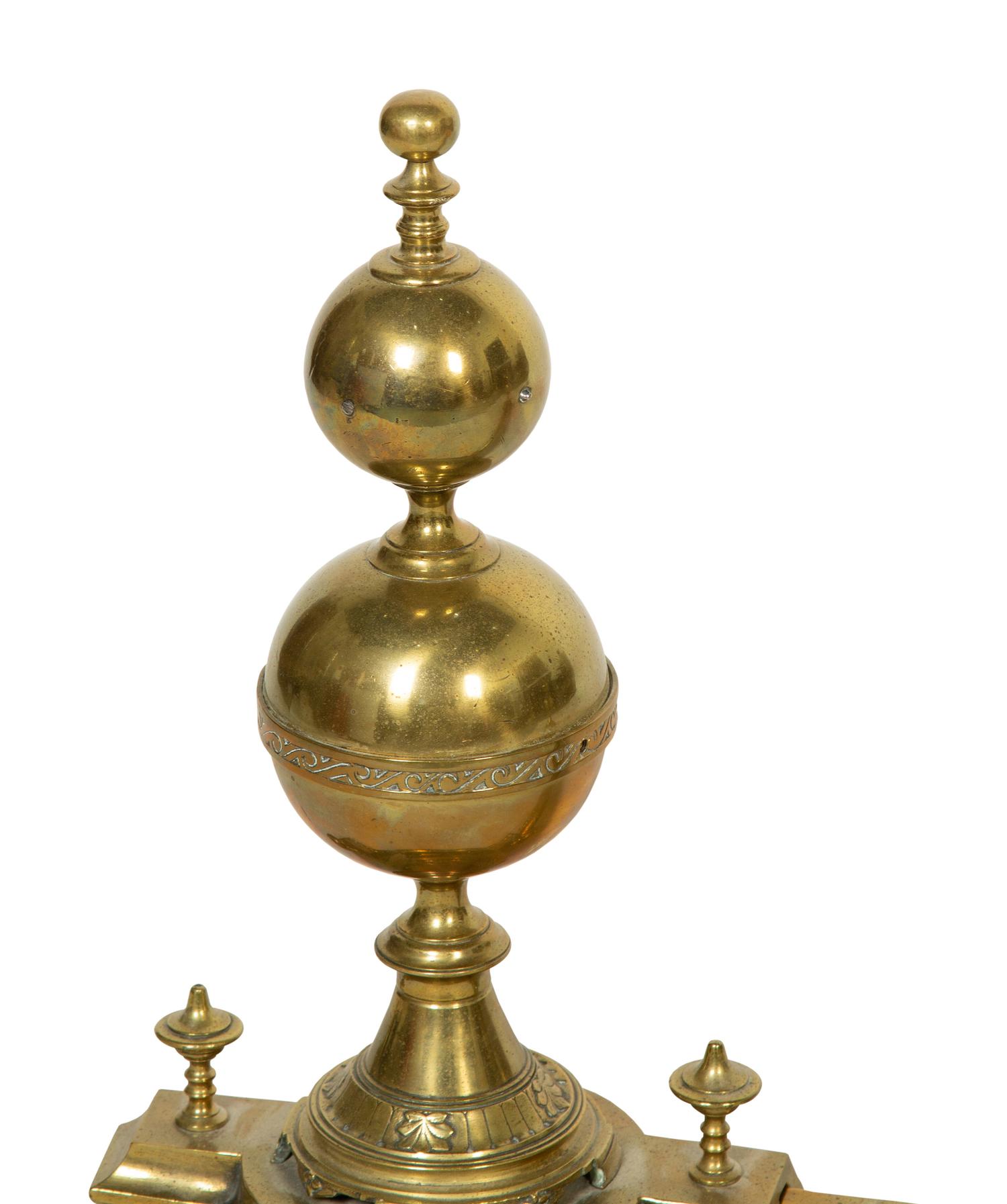 Approved for Donation A Brass Fireplace Fender