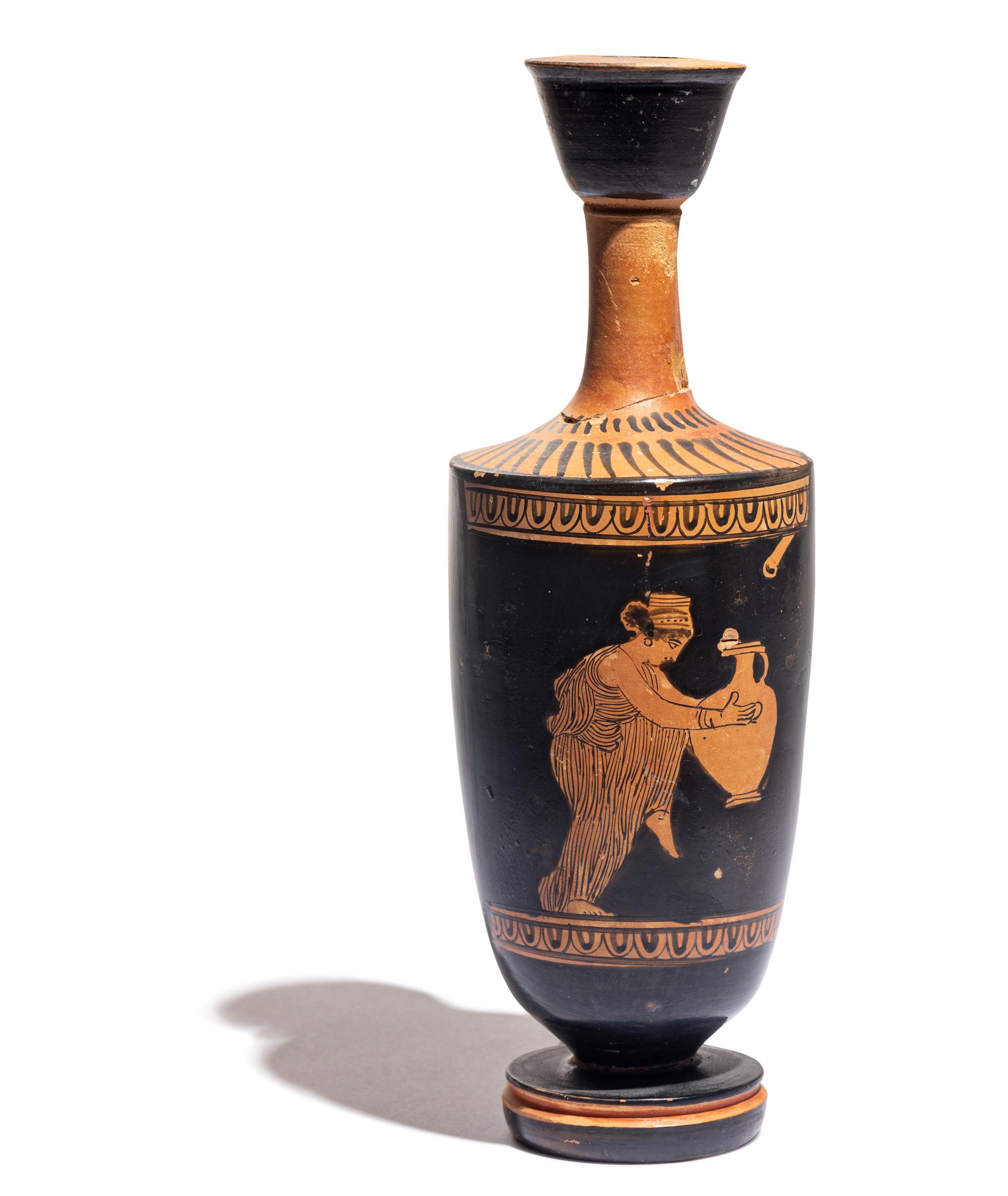 An Attic Red-Figured Lekythos
