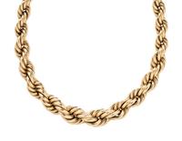 YELLOW GOLD NECKLACE