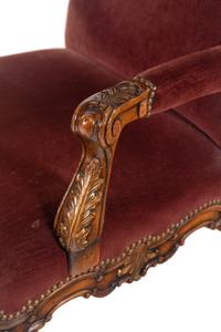 A Régence Style Walnut Armchair
