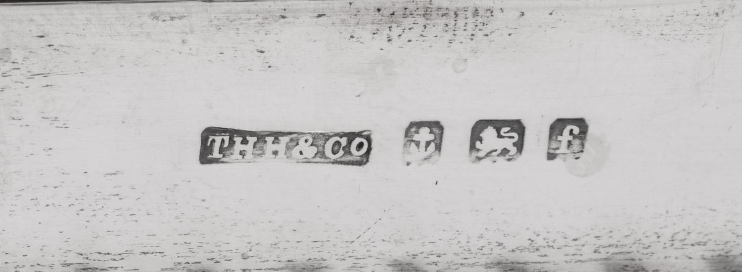 Four English Silver Desk Articles