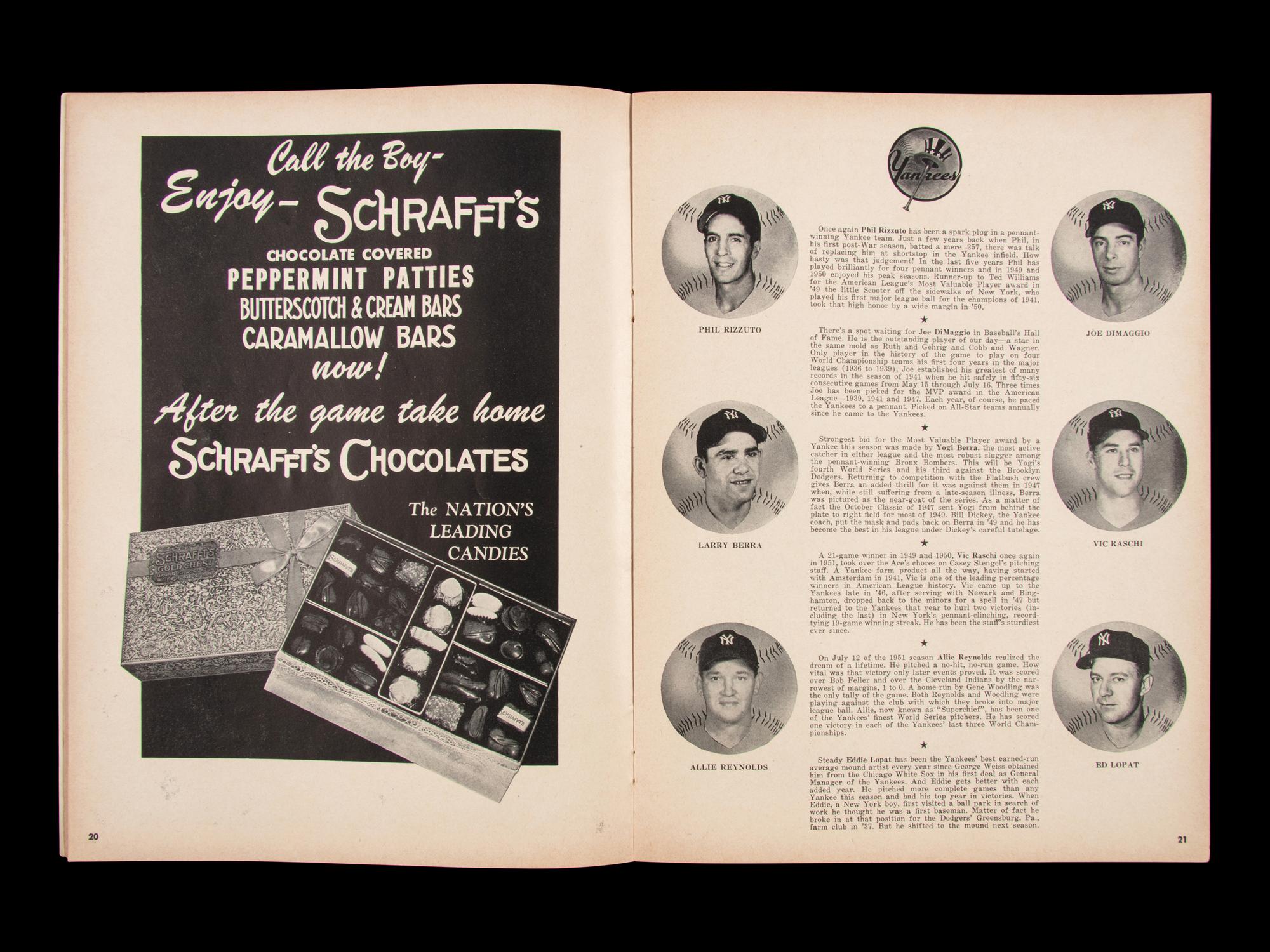 A Collection of 1940s-50 World Series Programs Including Signed Autograph Issues