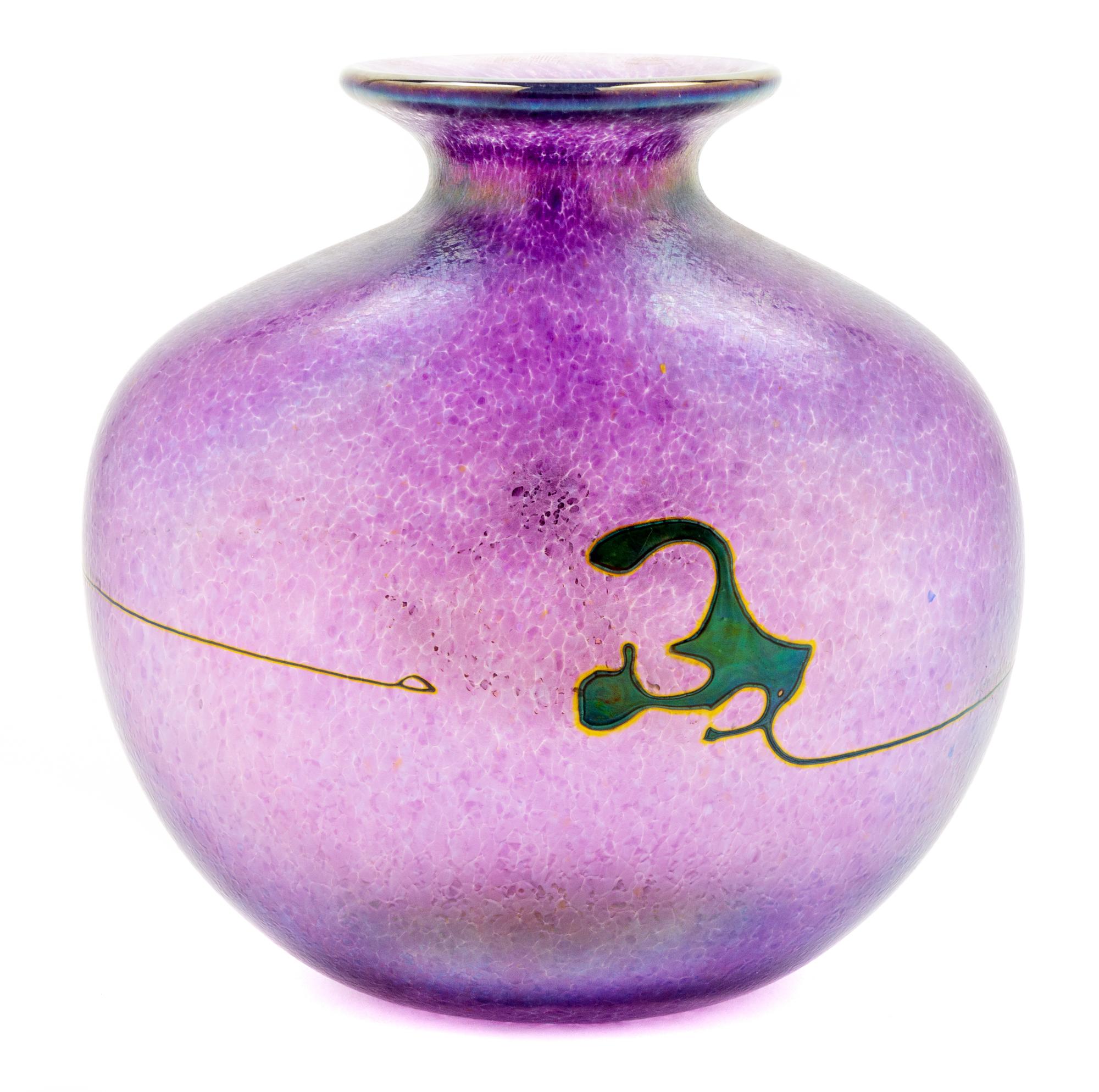 Robert Held, (American, 20th Century), Iridecent Vase