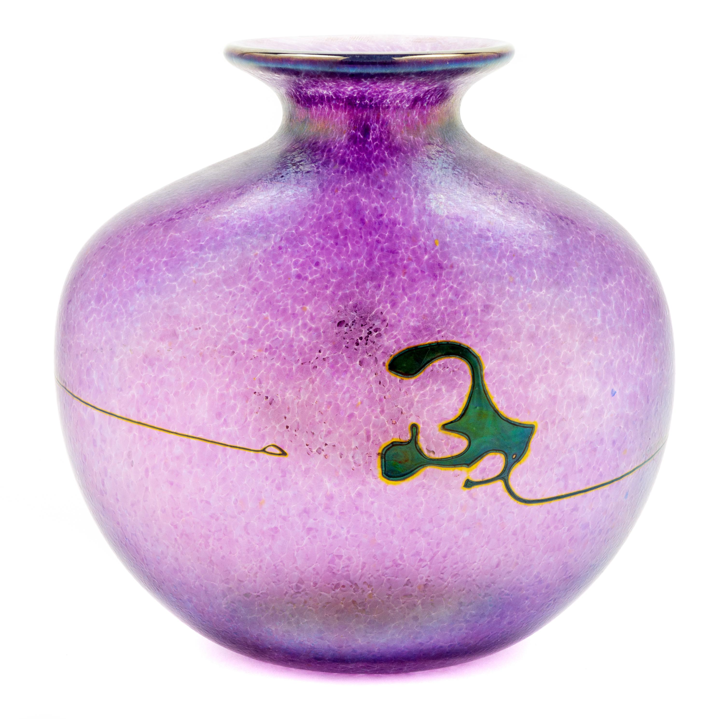Robert Held, (American, 20th Century), Iridecent Vase