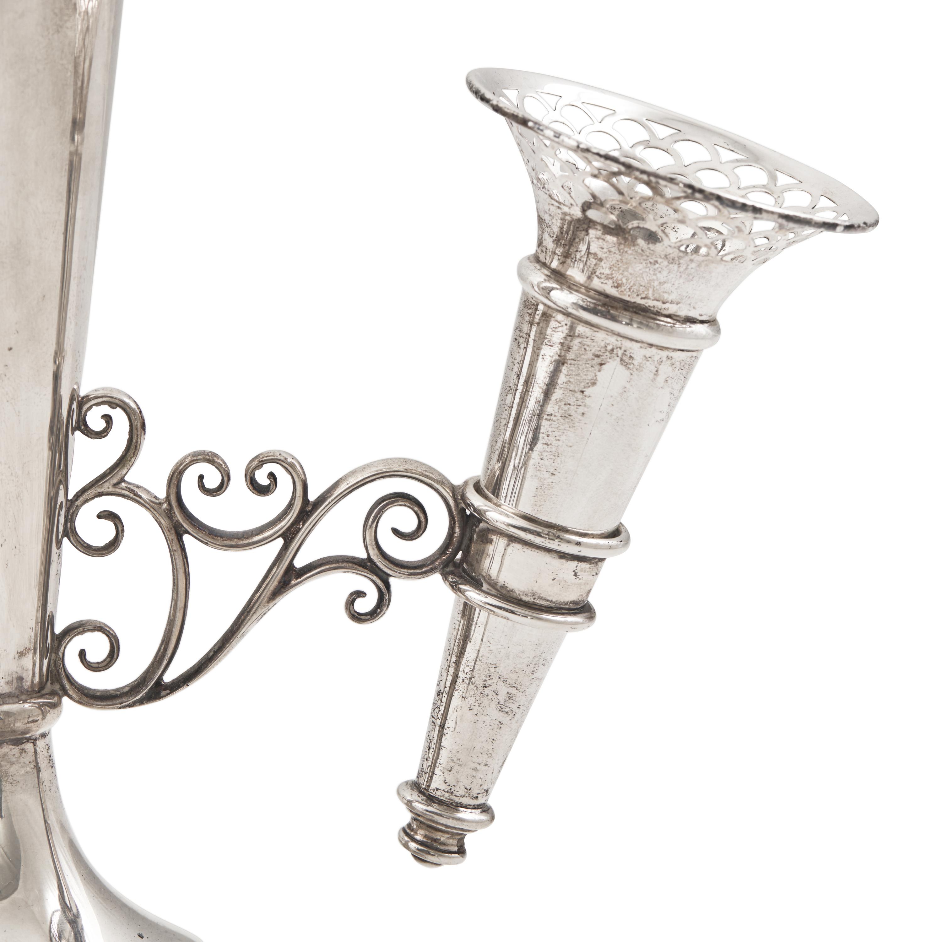 An English Silver Epergne