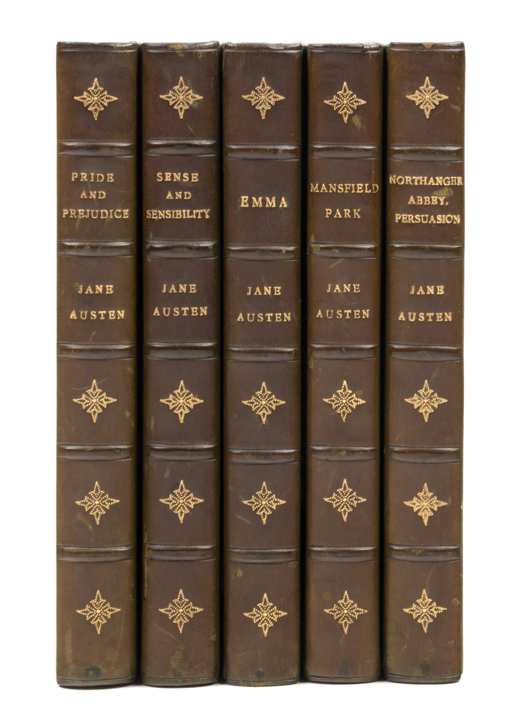 AUSTEN, Jane (1775-1817). Jane Austen's Works. London: Robert Riviere & Sons, n.d. [ca 1920].