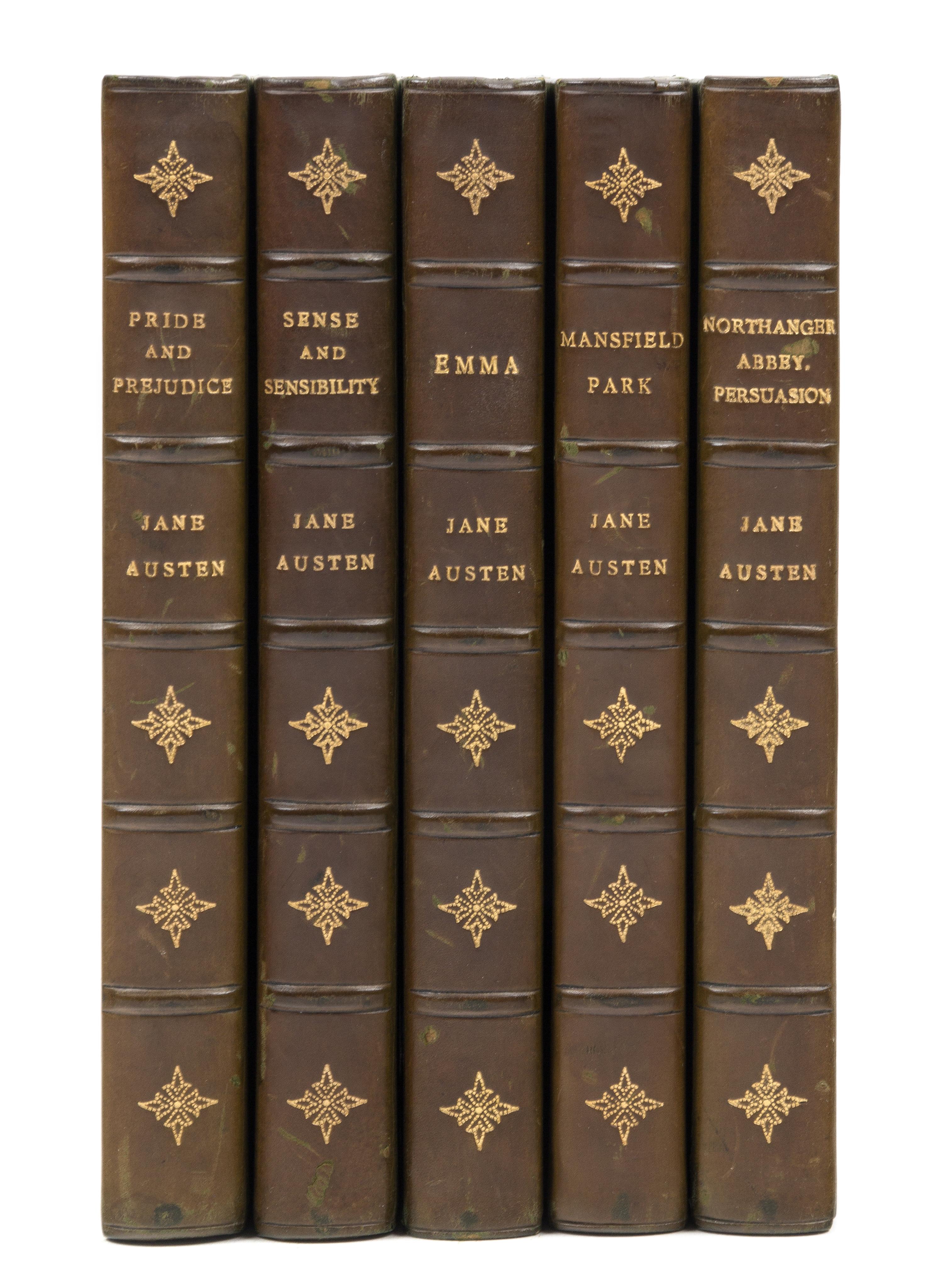 AUSTEN, Jane (1775-1817). Jane Austen's Works. London: Robert Riviere & Sons, n.d. [ca 1920].