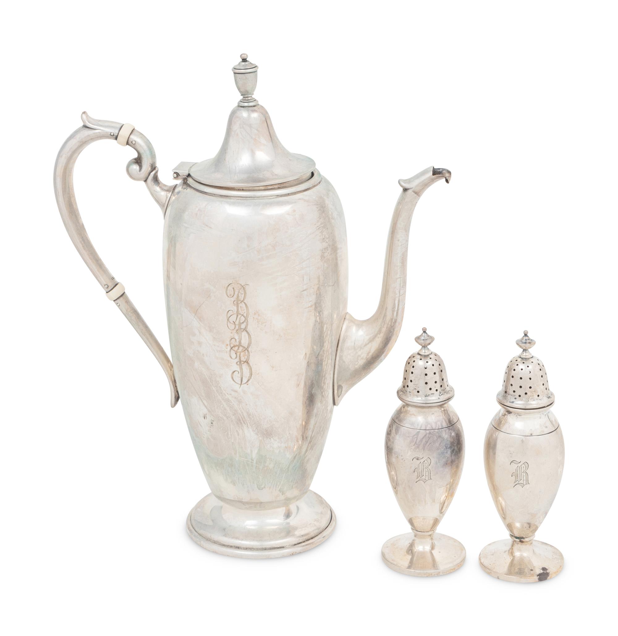 A Group of American Silver Articles