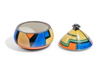Mondrian Bon-bon Dish and Cover, c. 1930