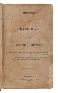 [WESTERN EXPANSION]. A group of 5 works, comprising: