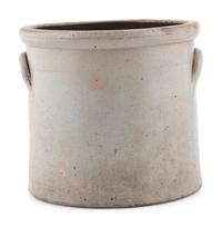 A Frank B. Norton & Co. Two-Gallon Cobalt Decorated Stoneware Crock