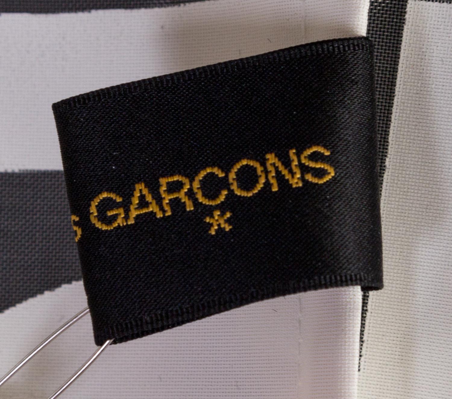 A Comme des Garcons Ivory "Numbers" Dress Ensemble, Jacket size S.