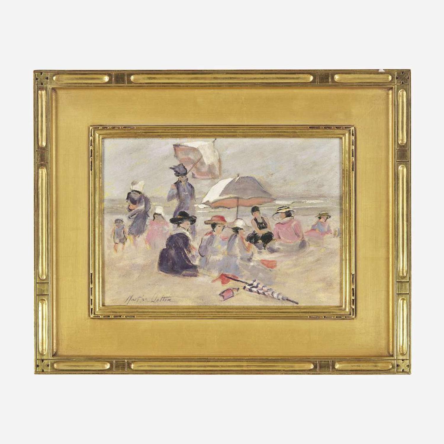 Martha Walter (American, 1875–1976) Beach Scene