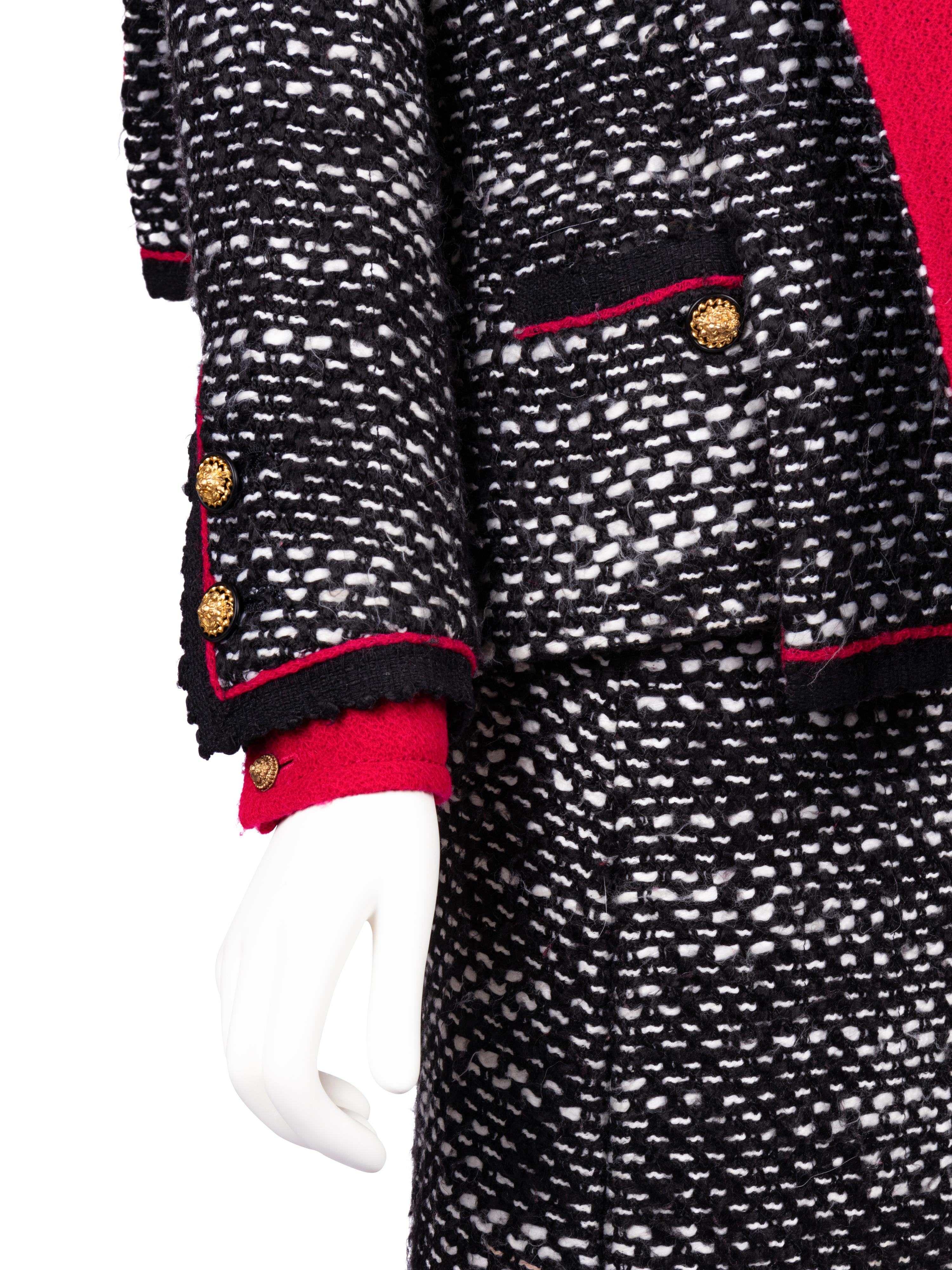Chanel Haute Couture Suit, Four Pieces, 1970-80s