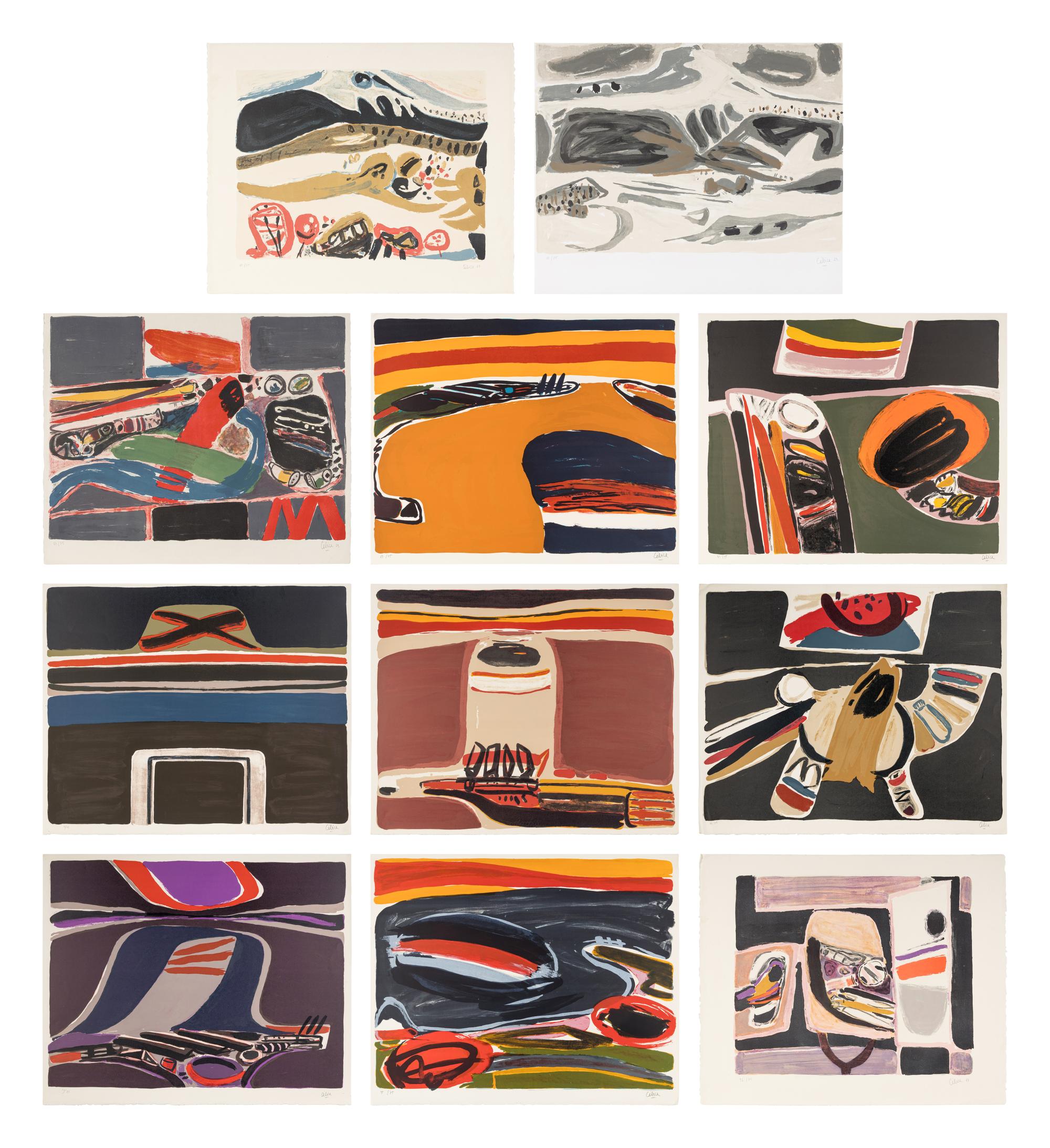A Group of 11 Prints