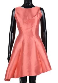 Four Designer Dresses: Two Oscar de la Renta, One Balenciaga, and One Christian Dior, 2000s