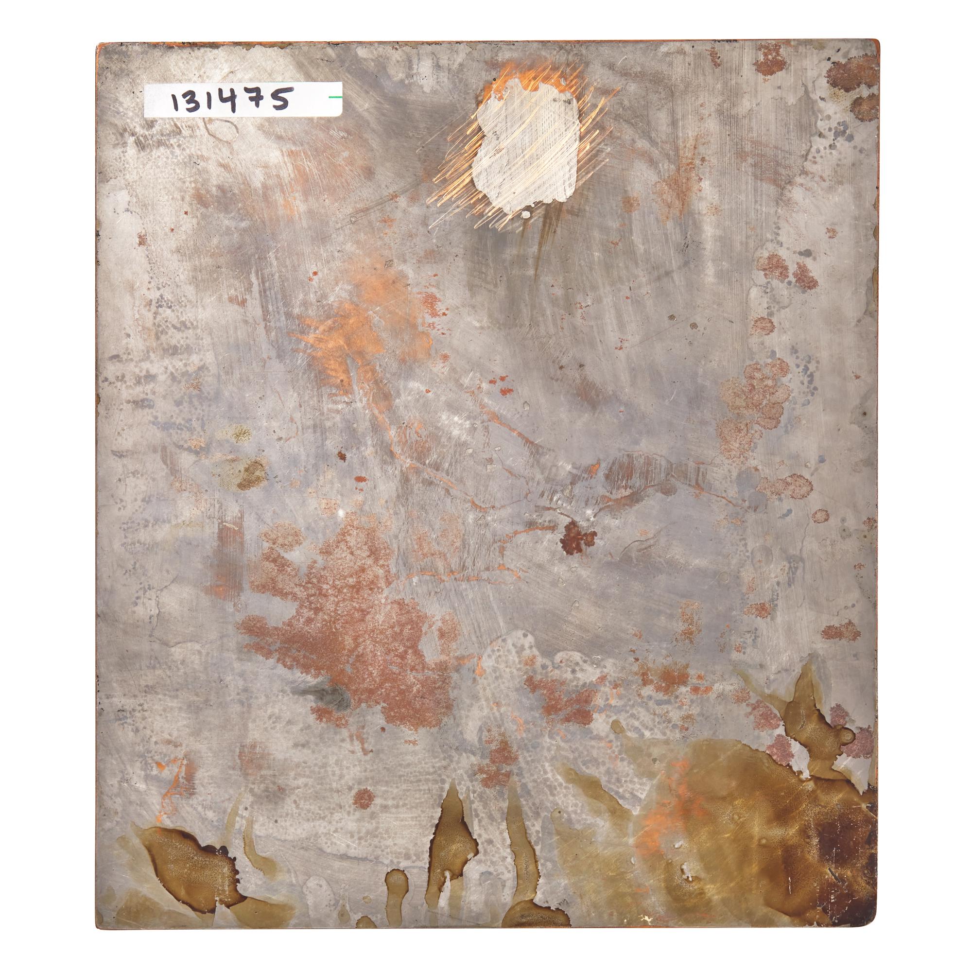 Marc Chagall (Belarusian/French, 1887–1985) — Original Copper Plate for La Fenêtre de l'Atelier (from Psaumes de David ) , 1979