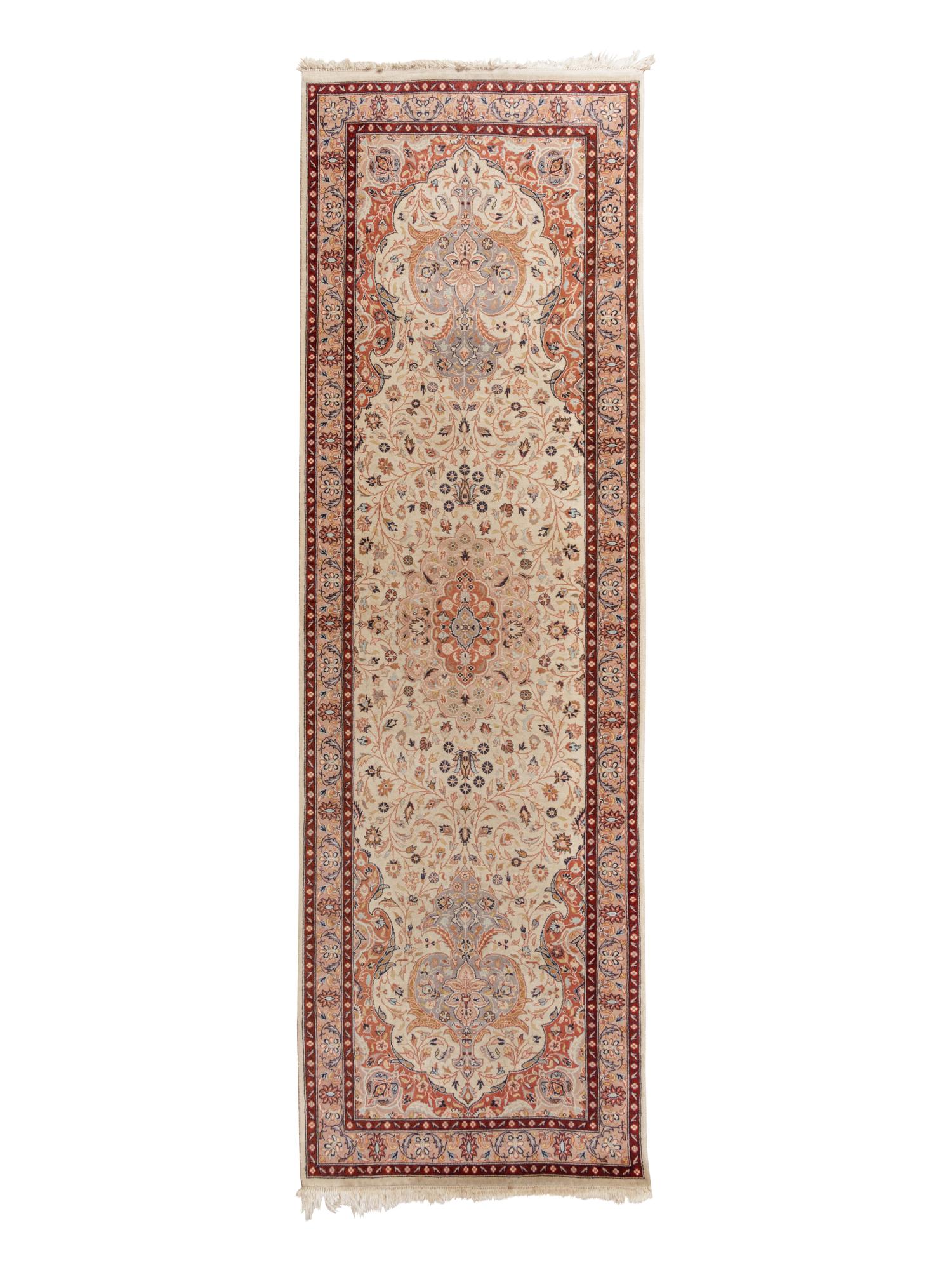 A Tabriz Wool Runner