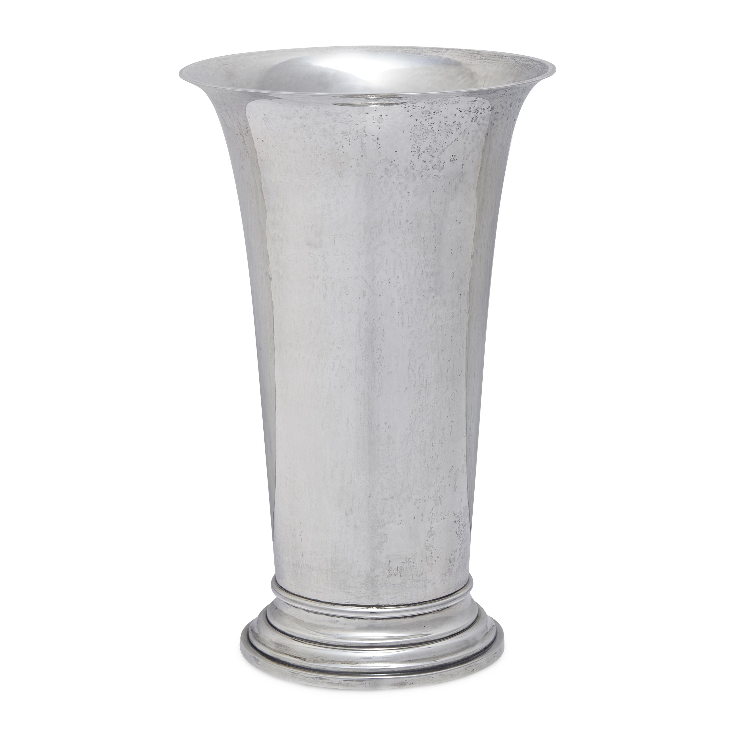 A Sterling Silver Vase