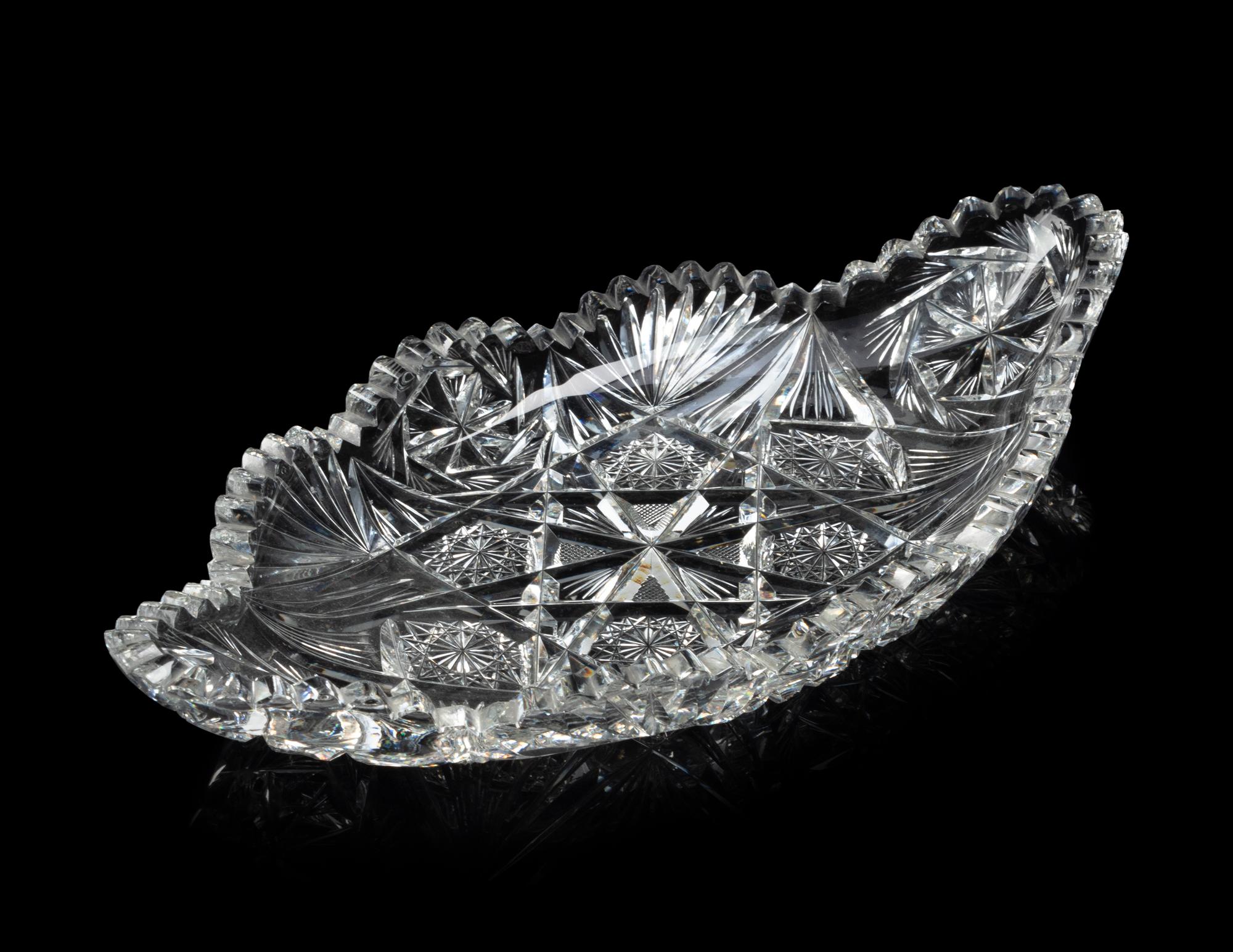 A Collection of Cut Glass Articles