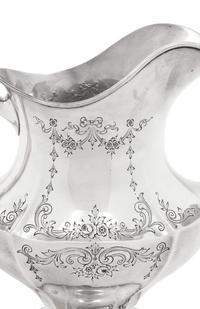 An American Silver Water Pitcher