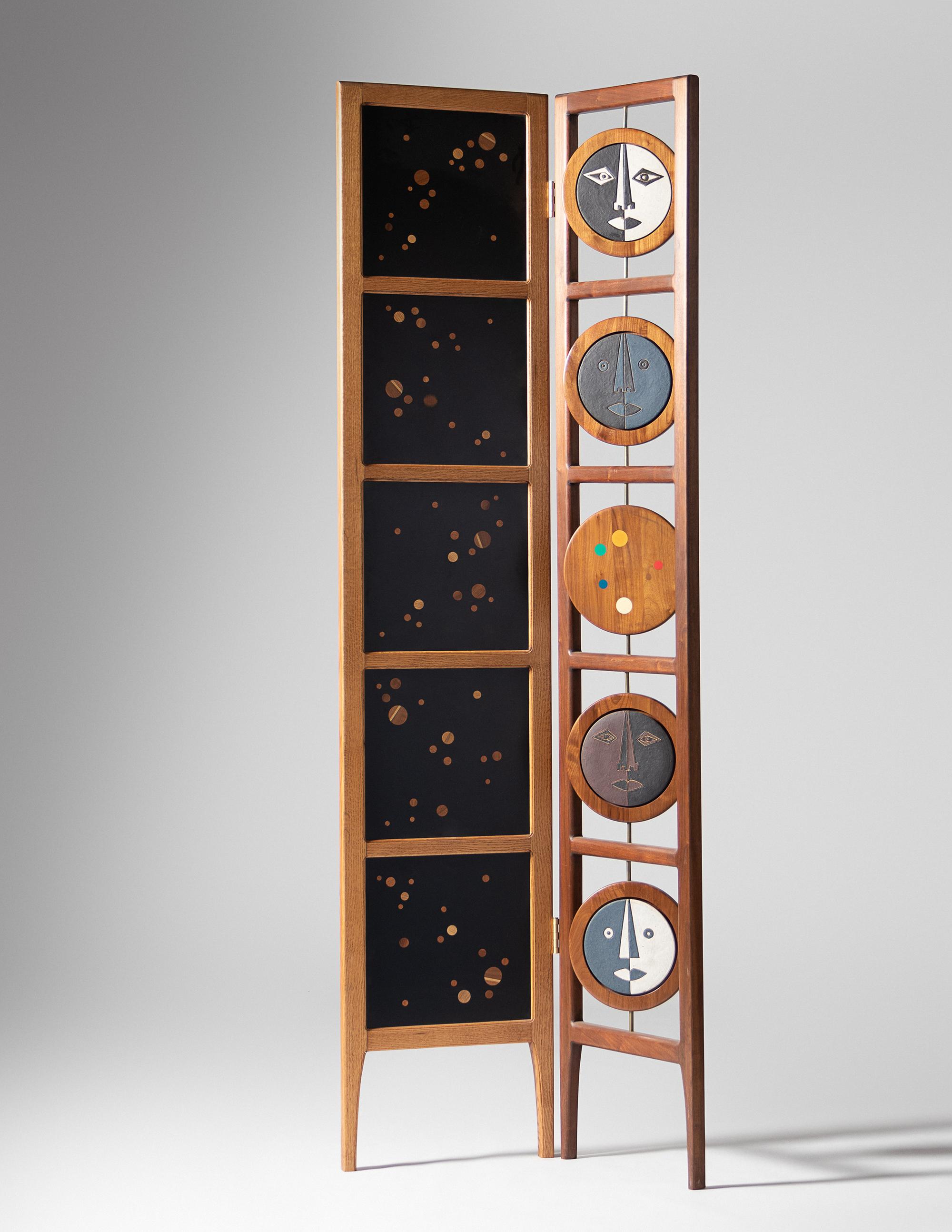 Kinetic Room Divider / Standing Screen, c. 2003, I4M Indiana for Modern, USA
