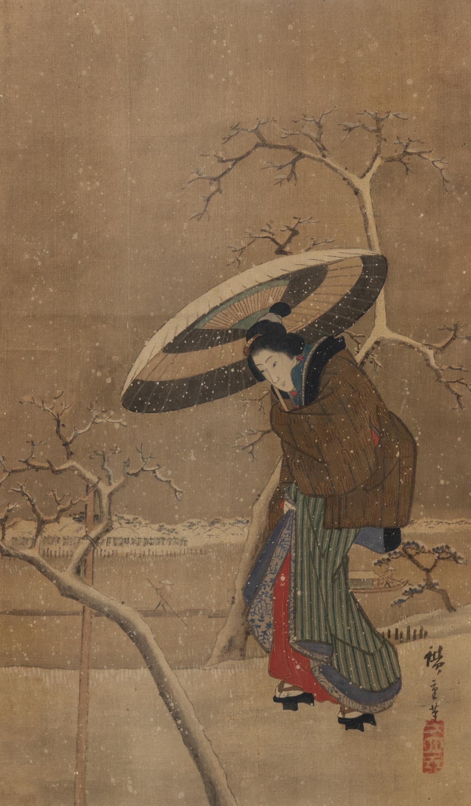 Japanese Scroll Painting