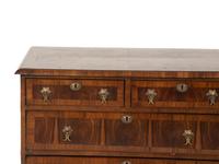 A William & Mary Style Oyster Veneered Chest of Drawers