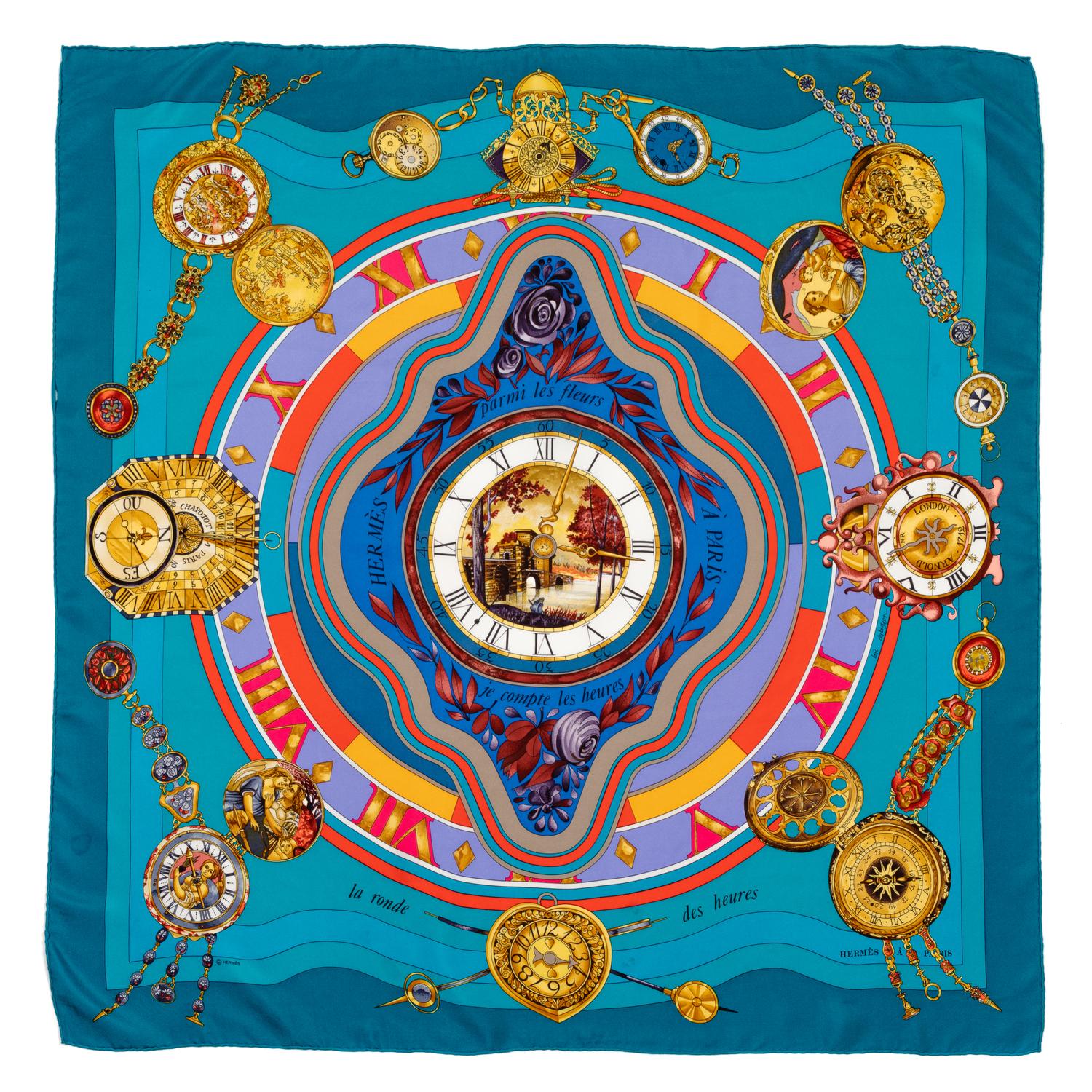 Hermès 90cm Silk Scarf