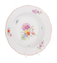 A Catherine the Great Russian Imperial Porcelain Factory Porcelain Soup Plate from the Everday Service