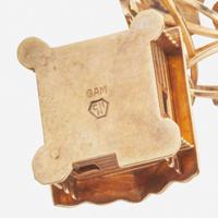 A 14K Yellow Gold Charm Bracelet