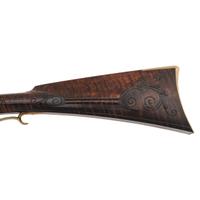 Contemporary Flintlock Flintlock Smooth Rifle by Ron Ehlert