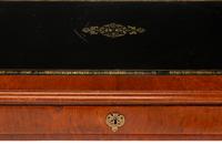 A Baltic Neoclassical Style Mahogany Desk and Chair