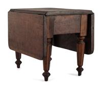 A Classical Cherrywood Diminutive Drop-Leaf Table