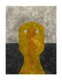 Cabeza en ochre ( from Ocho Aguafuertes)