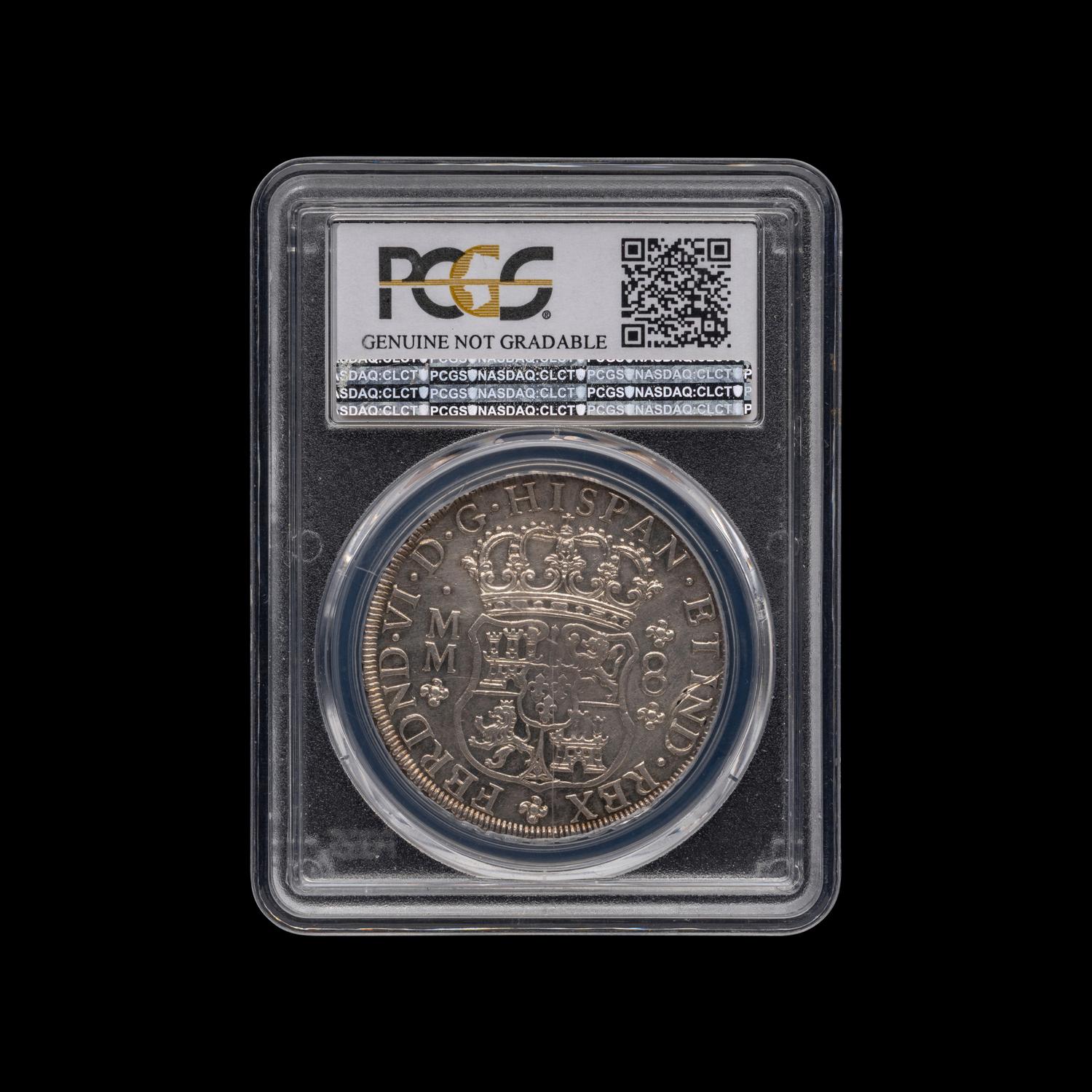 [SPANISH EMPIRE] An 1759-Mo MM 8 Reales Coin [PCGS Genuine-AU Details-Scratch]