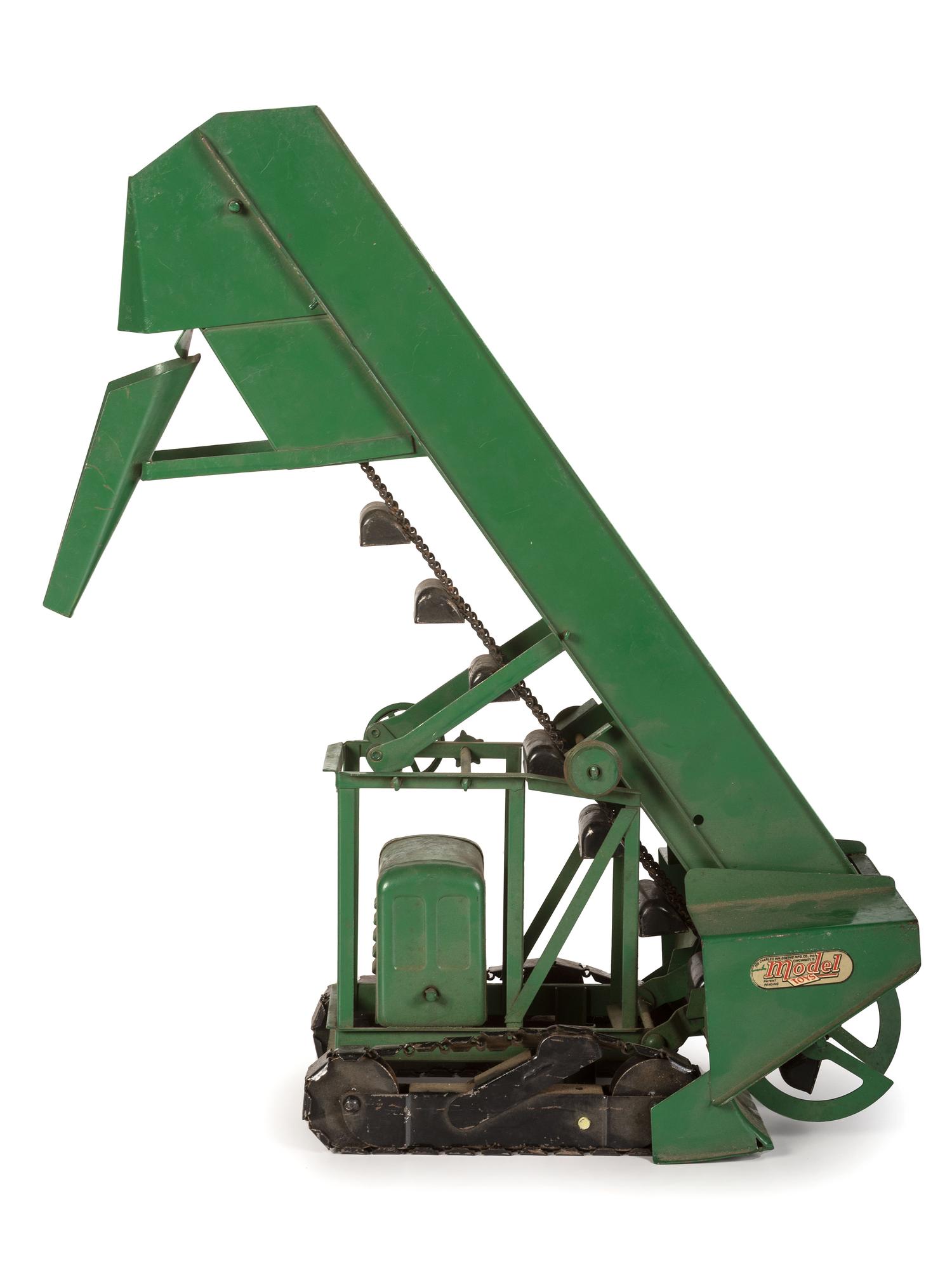 A 'Barber-Greene' Pressed Steel Toy Bucket Loader