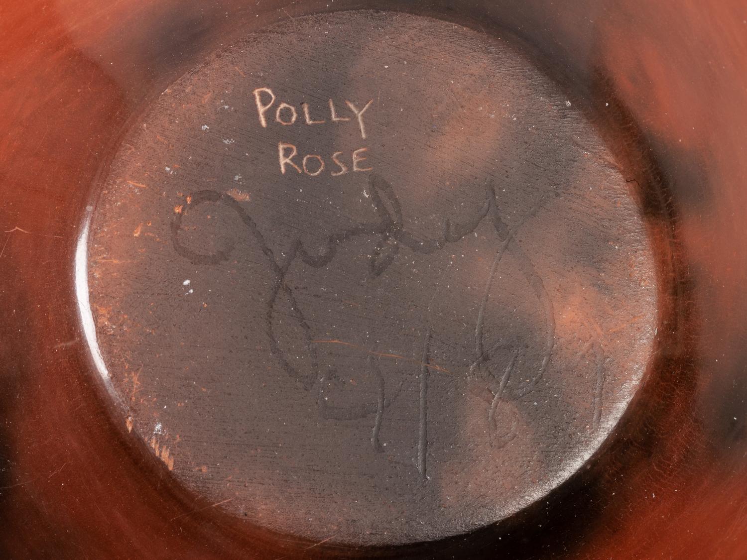 Sgraffito Pottery Jar, PLUS