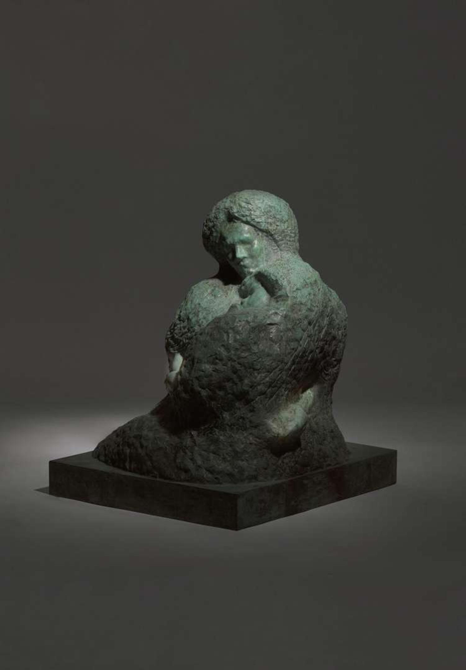 Auguste Rodin (French, 1840-1917) Mère et Fille Mourante (Mrs. Merrill and her Daughter Sally)