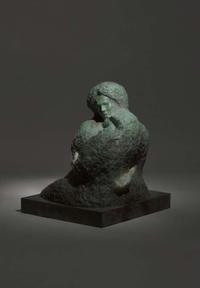 Auguste Rodin (French, 1840-1917) Mère et Fille Mourante (Mrs. Merrill and her Daughter Sally)
