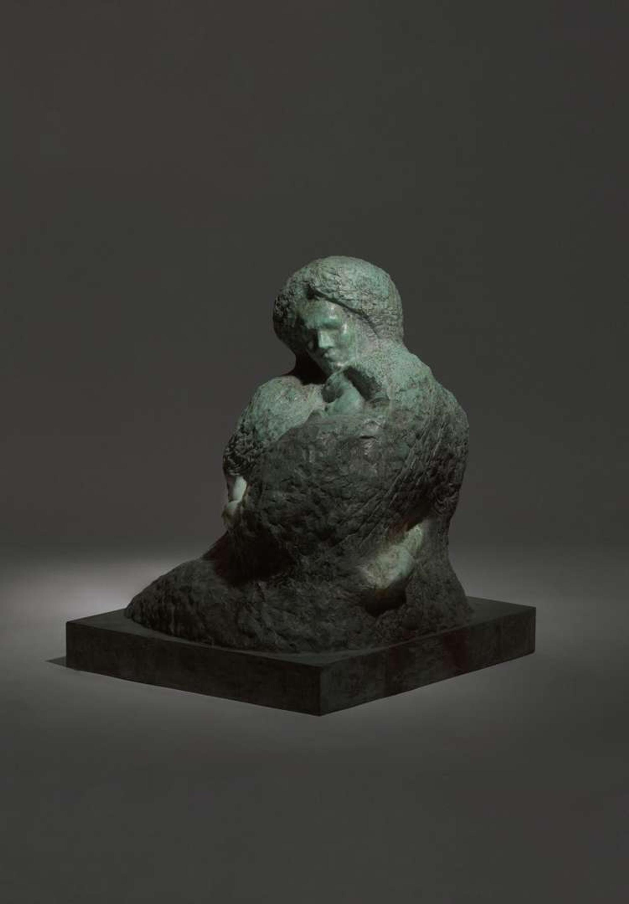 Auguste Rodin (French, 1840-1917) Mère et Fille Mourante (Mrs. Merrill and her Daughter Sally)